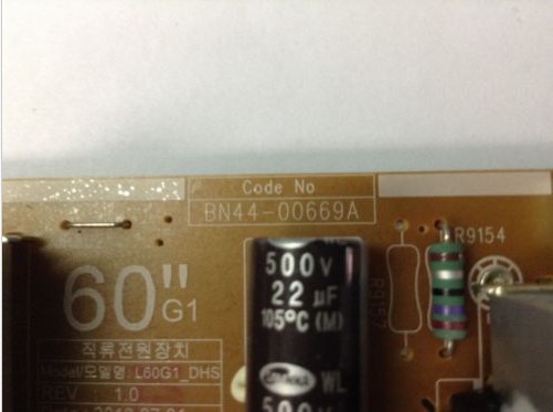 BN44-00669A L60G1_DHS NETZTEIL SAMSUNG MODELL UN60FH6003FXZA